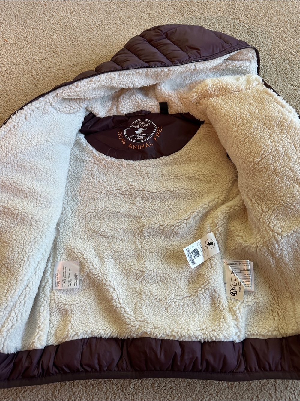 Save the Duck GIRLS' PUFFER JACKET MOD. LECI - Picture 7 of 10